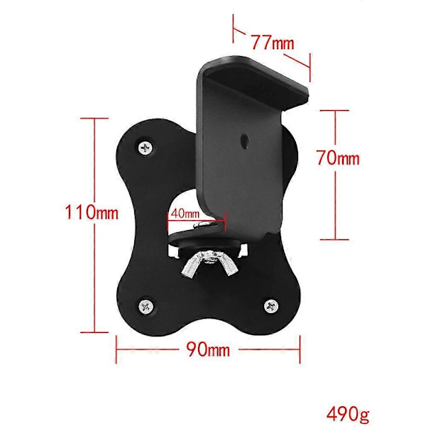 För Samsung HW-Q990B/HW-Q930B/HW-Q930C/HW-Q990C Bluetooth Högtalare Metall Väggfäste Hylla