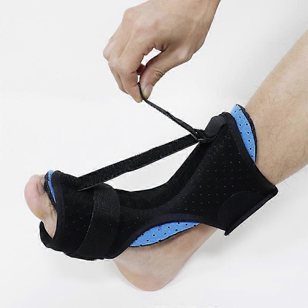 Plantar Fasciitis -yötuki Plantar Fasciitis -oireiden lievittämiseen, säädettävä tuki hierontarullalla