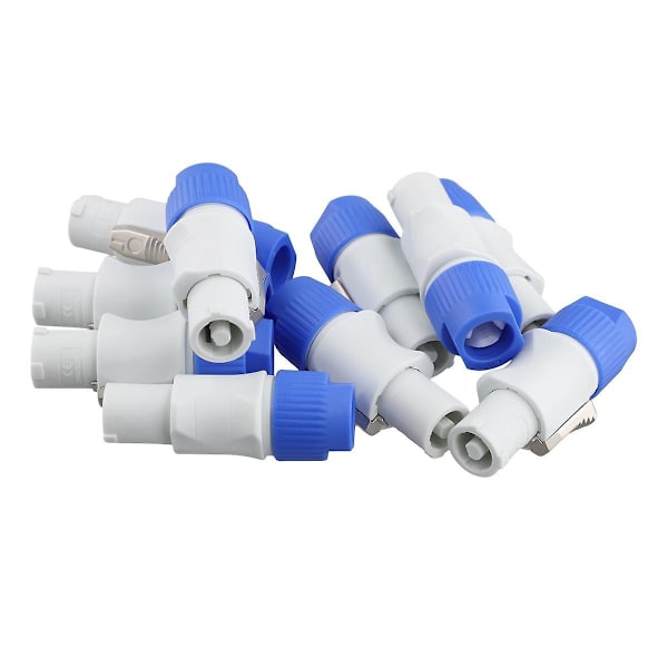 10 stk. 3-bens han Powercon-stik Signalindgangsjack til Beam Light Stage Light Power Output