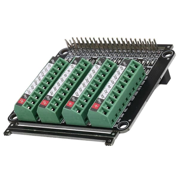 GPIO LED Terminal Block Breakout Board for Raspberry Pi A+ 3A+ B+ 2B 3B 3B+ 4B