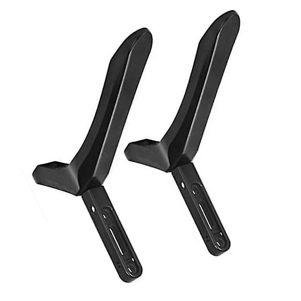 32 til 65 tommer sort stål tv-fod lcd piedestal skærmstativ hjem universel monitor riser tv-fod
