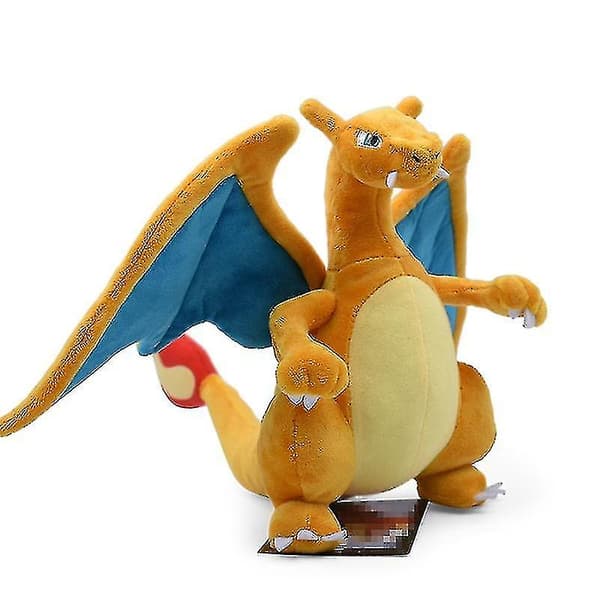 9\" Mega Charizard Plyschleksaker Mega Evolution X Y Charizard Plyschleksak D