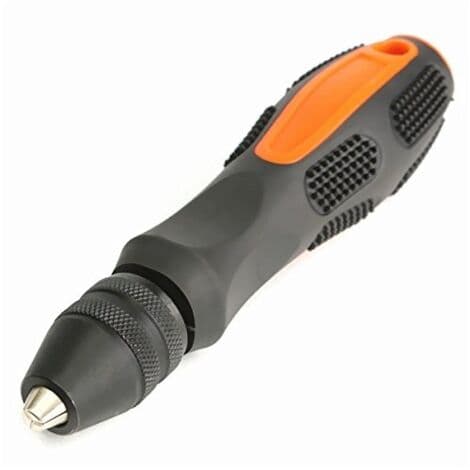 Mini hånddrill 0,5 til 8 mm med nøkkelfri chuck