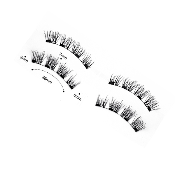 Magnetic False Eyelashes with Applicator Model 4