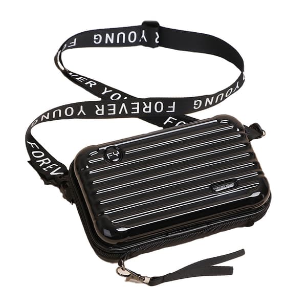 Crossbody-taske til telefon Sort