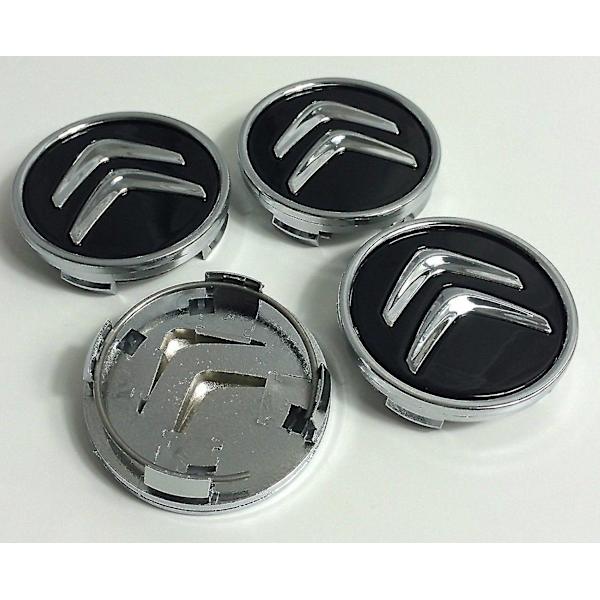 4 kpl:n keskiökupit Citroen C4 Picasso C3 Berlingo C5 X7 C2 C1 Ds3 Zx Xsara C8 Ds Ds4 60mm, vanteen keskikupit merkillä, auton embleemin pyörän suojukset