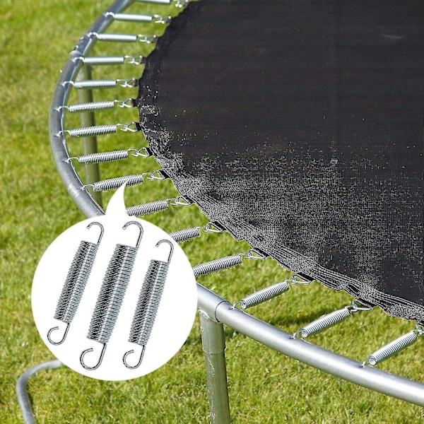 5,5-7 tommer trampolin fjedre kraftig rustfrit stål udskiftningsfjedre, sæt med 16
