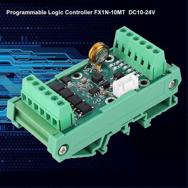 FX1N-10MT Logisk Controller Modul Programmerbar Controller DC 10-24V Industriel Kontrol Board Logik C