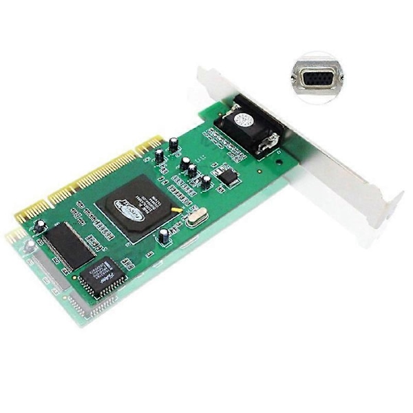 Stationär Dator Bildskärmskort Rage XL 8MB VGA Grafikkort PC Tillbehör GK8899