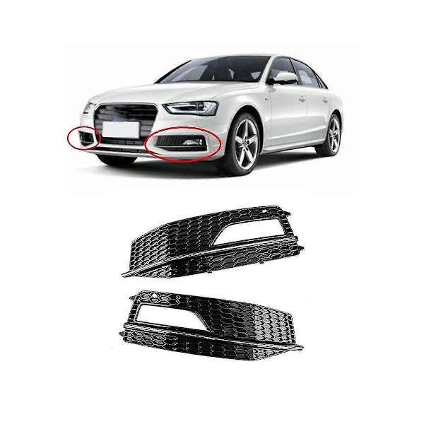 8k0807682 8k0807681 Dimljusgaller Bumper Dimljusram Bil För A4 B8 S4 2013-2015
