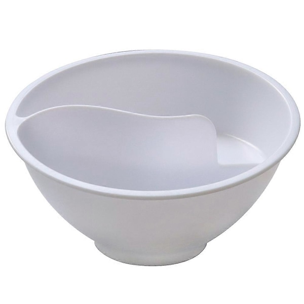 Cereal Bowl Milk Bowl Dry and Wet Separation Cereal Bowl One-Person Breakfast Tableware Household D