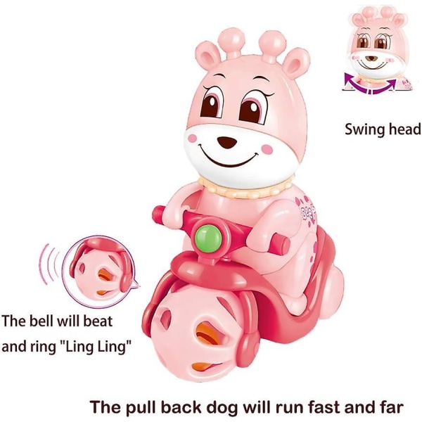 Træk tilbage legetøjsbil egnet til småbørn friktionskraft bil legetøj fest gave farve tilfældig