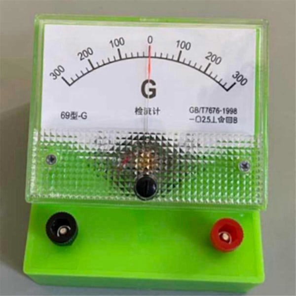 Amperemeter Fysik Undervisning Galvanometer Fysiskt Experiment Instrument Mikroströmsmätning
