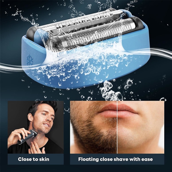 Reservedeler barberblad og skjærhode for Braun 40B barbermaskin CT2S CT2CC CT3CC CT4S CT4CC CT5CC CT6CC