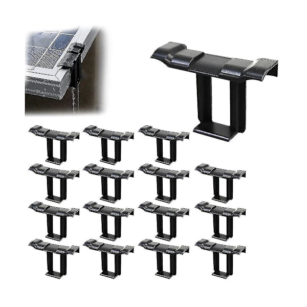 16pc 35mm Solar Panel Water Drainage Clips,pv Modules Clips Drain Photovoltaic Panel Water Drain Cl