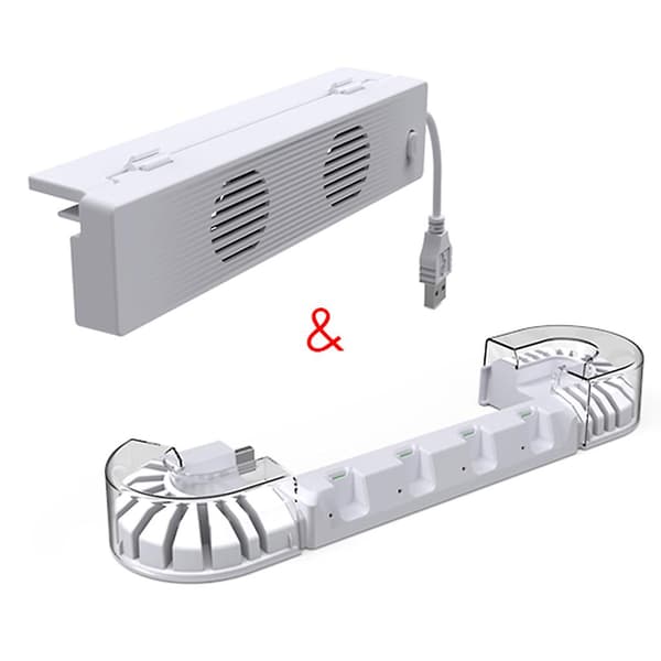 Konsol Køleblæser Controller Opladningsdock Base Til Nsw Switch Tilbehør