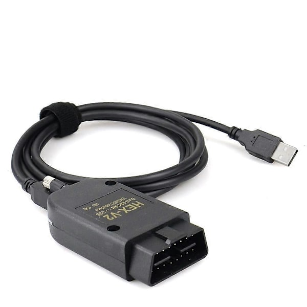 Vag Com 22.3.1 Obd2 -skanneri Hex V2 Vagcom Auton diagnostiikkatyökalu Obd Usb Wi. Hex V2 Vag Usb V22.9 V22 D