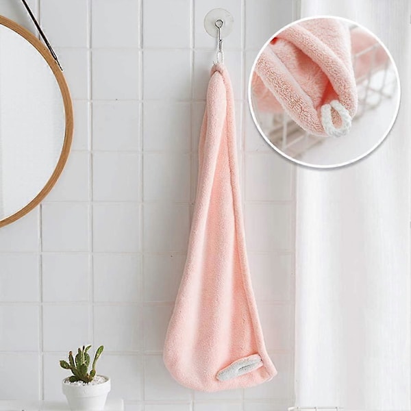 Hårhandduk Turban Superabsorberande Snabbtorkande Hårhandduk för Barn Dotter 2-pack