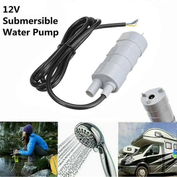 12V Högflödes Dränkbar Vattenpump – 500GPH för Husbil & Camper