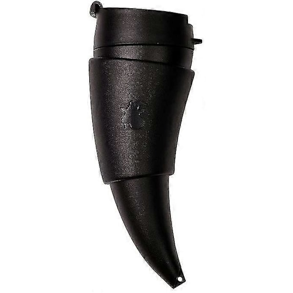 Grande Kahvikuppi 320ml Musta Aitoa Nahkaa