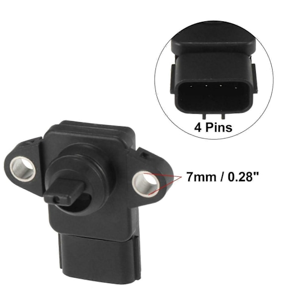 MN143855 E1T42471 Absolut trycksensor insugningsrör för Mitsubishi Lancer 9 Pajeiro Tur