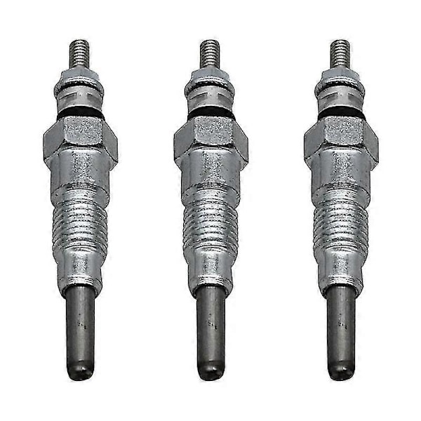 3 stk. 15951-65510 1595165510 15951-65512 Glødeplugs til Kubota Motor D650 D750 D 10mm