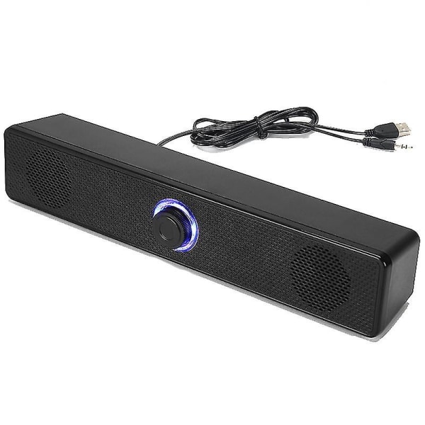 Pc Soundbars Trådbundna och trådlösa Bluetooth högtalare USB -högtalare