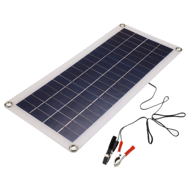 10W Polykrystallinsk Fleksibelt Solcellepanel Dobbel USB Utgangspanel Kontroller for Camping Strømproduksjon