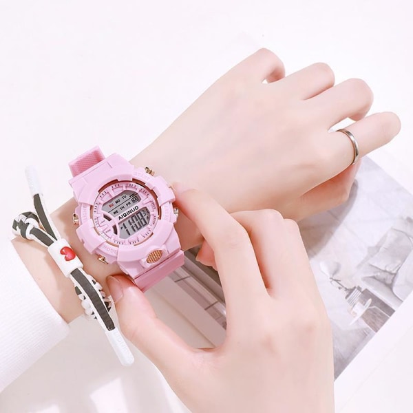 Yksinkertainen elektroninen watch miehille ja naisille, laventeli 1 kpl
