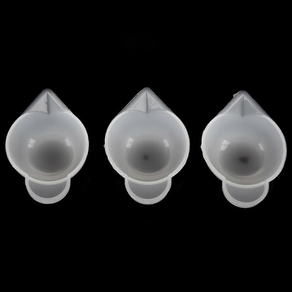 10 stk. Silikonform Kopp Dispenser DIY Epoxy Resin For Smykkefremstilling Verktøy Fargemodulering DIY Form