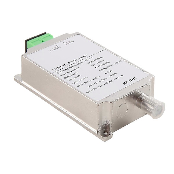 Mini CATV FTTH Vastaanotin Kuituoptinen WDM-solmu RF-muunnin Triplexer Minimode Sisäkäyttöön AGC 1310nm/155