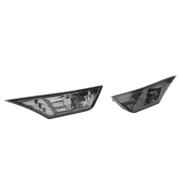 Par af sidemarkørlampe blinklys med LED-pærer 20559010 erstatning for Honda Civic 2016-2021Smoky