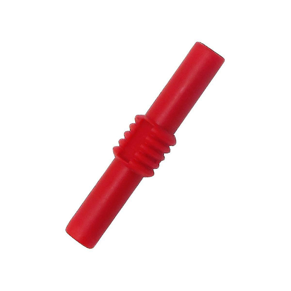 P7023 10-polet Forlænger Isoleret PVC 4mm Banan Stikkontakt Hun til Hun Adapter Kobling Con