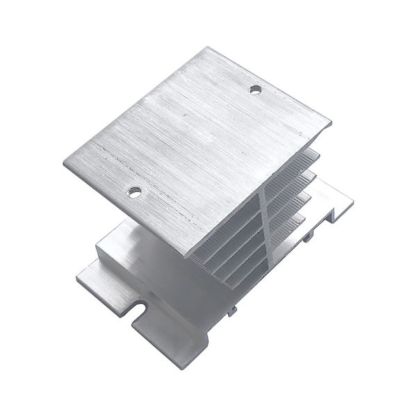 Varmeavleder i aluminium for SSR-dissipasjon for enfase solid state-relé 10A-40A