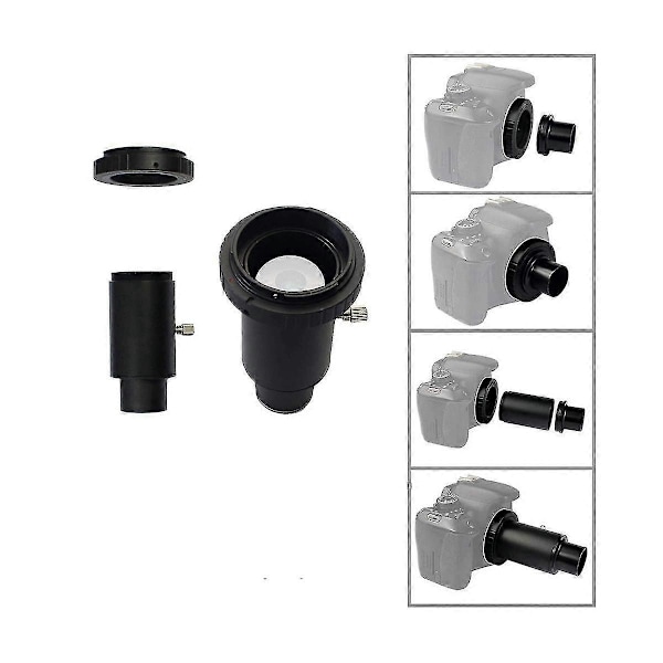 Teleskop Teleskopisk SLR - Enkelt-Kamera Fotografering Forlængerrørs Adapter Sleeve Forbundet til T2M4P20211224890