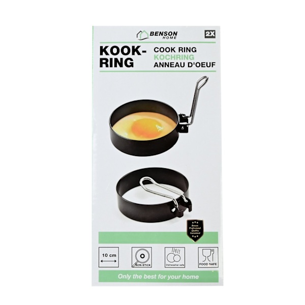Frying ring set 2 pcs Ø10 cm