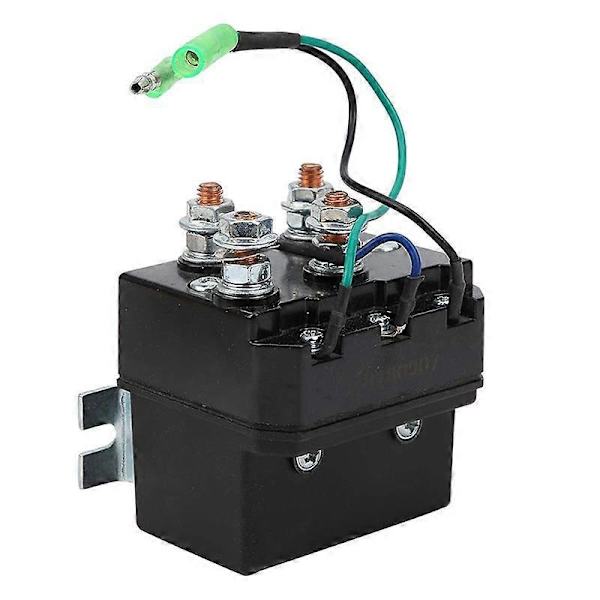 Vinschsolenoid, Vinschsolenoid 12V för 15005000Lb vinschar ATV UTV Vinschkontaktorsolenoidrelä W
