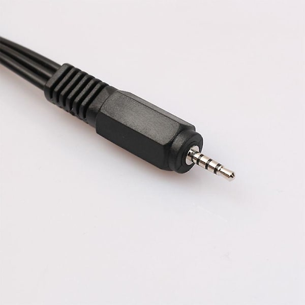 2,5 mm Mini AV -uros 3 RCA -naaras M/F Audio Video -kaapeli Stereoliitäntäsovitinjohto