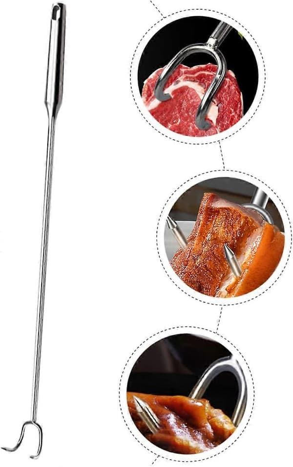 Grill Vender Krog Rustfrit Stål Sølv
