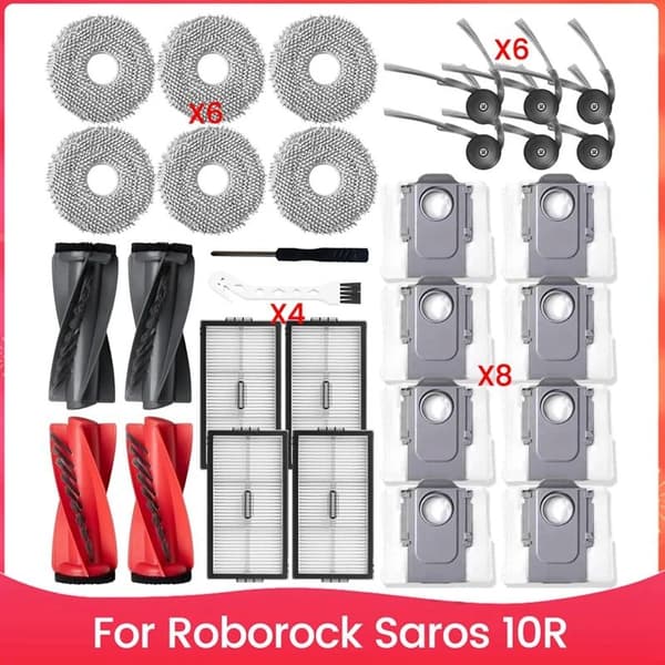 Roborock Saros 10/S9 MaxV Ultra Erstatningssett