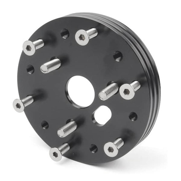 0,5 tommers rattnavadapterkonverteringsavstandsstykke - for 6-hulls til 3-hulls rattnavadapter -