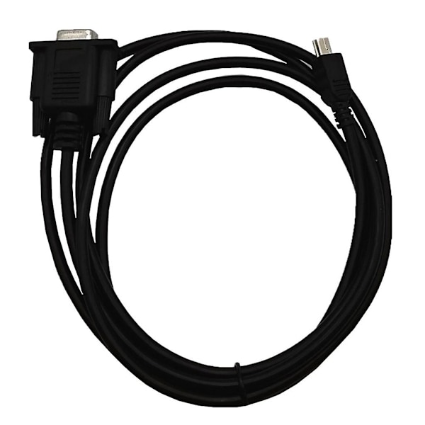 Mini USB uros - RS232 DB9 9-nastainen naarasadapteri jatkojohtokaapeli 1,8 m