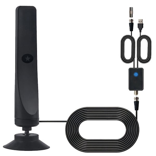 Rewave Antenne, Rewave Antenne, TV-antenne, Sugerkopp TV-antenne Plug and Play