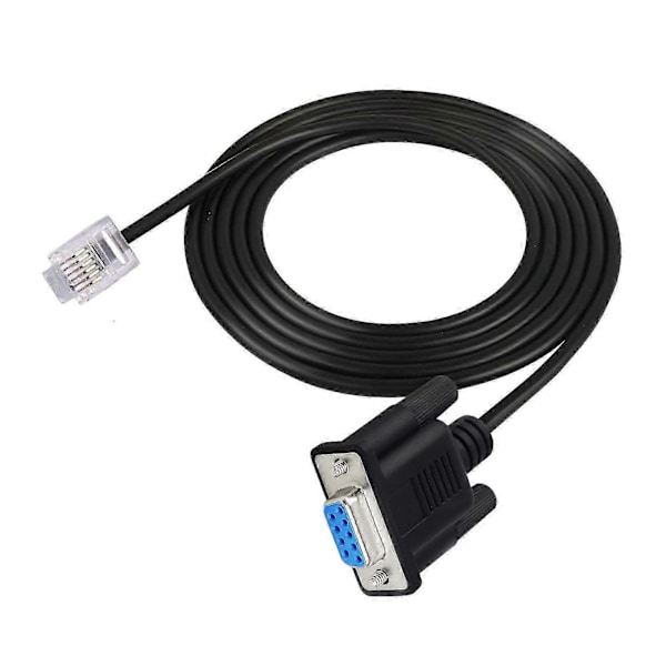 RS232 DB9Pin Hunn til RJ11 RJ12 6P6C LAN Nettverk Seriell Konsollkabel for Sevo Drive for Leadshine Stepper Enheter P20211224359