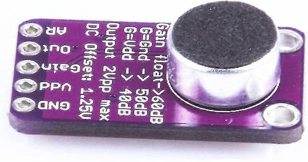 Max9814 Elektret Mikrofon Forsteker Modul Auto Gain -YoGu