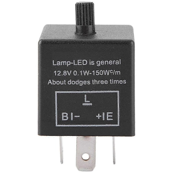 Elektronisk LED Justerbart Blinkrelä För Blinkers CF14 JL-02 Till CF 14K Motorcykel LED Blinkrelä V9E8