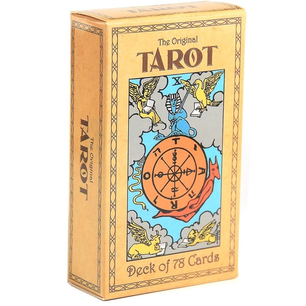 Tarot Deck Of 78 Party Legetøj Kortspil Familie Party Tarot Deck Of 78 Card Game