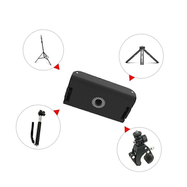 Magnetisk adapterfäste för DJI Action 2 för DJI Osmo Action 2 Sportkameratillbehör 1/4-gränssnitt