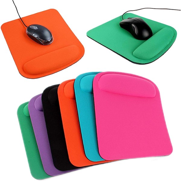 Gaming Mouse Pad, Mouse Pad with Wrist Rest, Orange