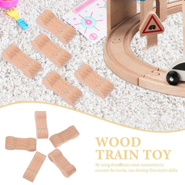 16st trä tåg järnvägsspår kontaktdon expansion spår kontakt järnväg leksaker del